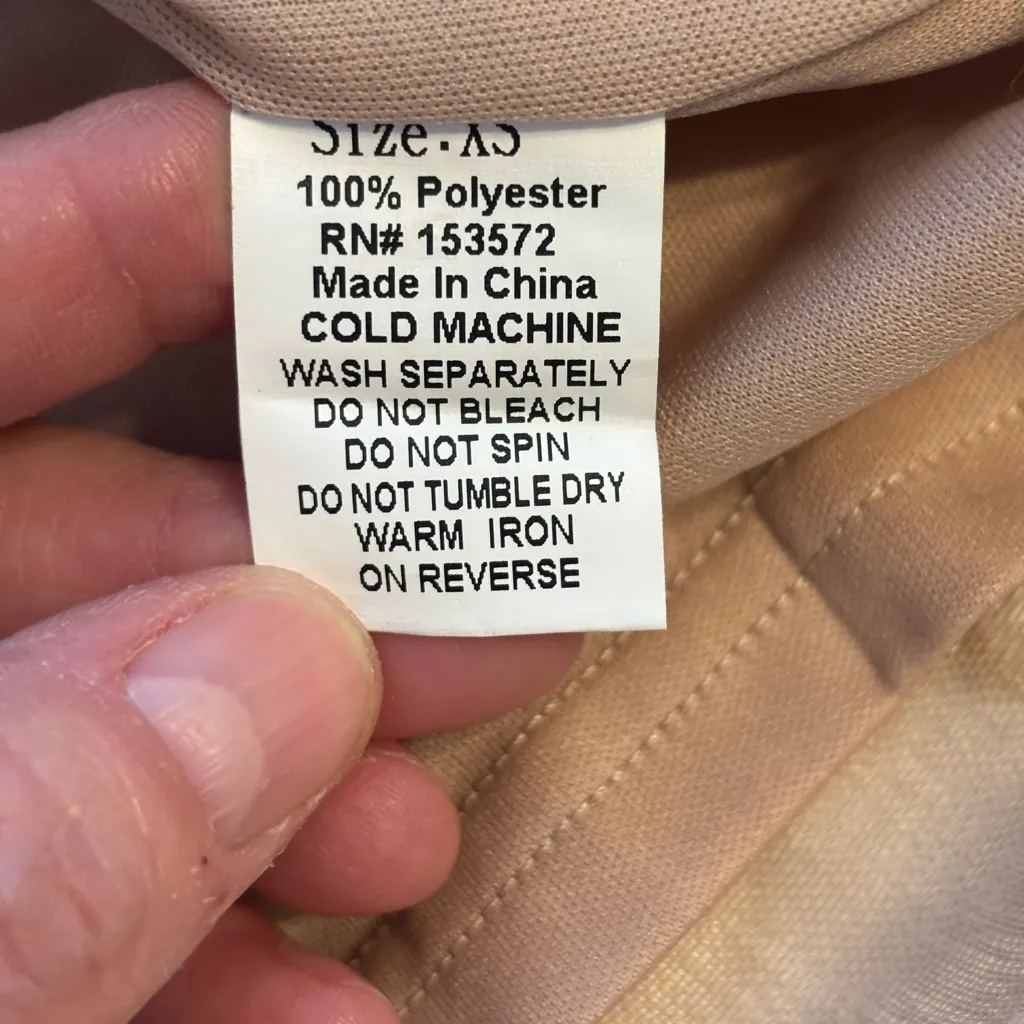 Böhme Textured Pom Detail Sheer Sleeve Blouse – Taupe – XS - Image 3