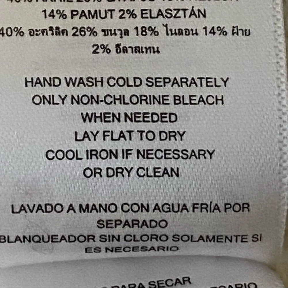 MICHAEL MICHAEL KORS Cozy Fuzzy off white high low cowl neck Sweater Small EUC - Image 12