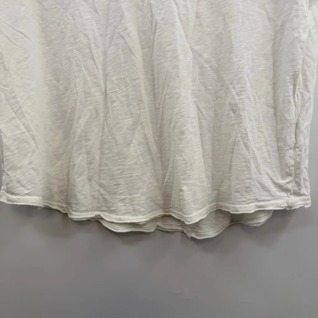 American Giant Supima Cotton Slub Tee White Women's L Size L - Image 3