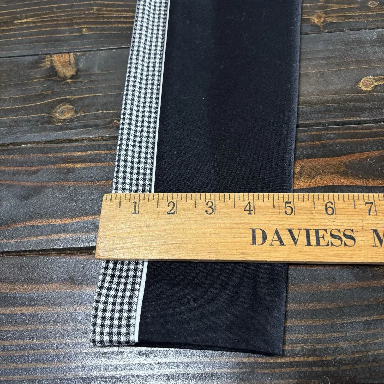 Zara Trafaluc Collection Legging Women's Black Side White Stripe Ponte Size M - Image 13