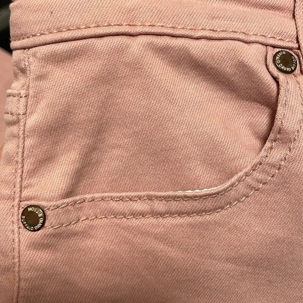 Buffalo David Bitton Mid Rise Stretch Skinny Avalon Jeans Forever Pink Size 10 - Image 3