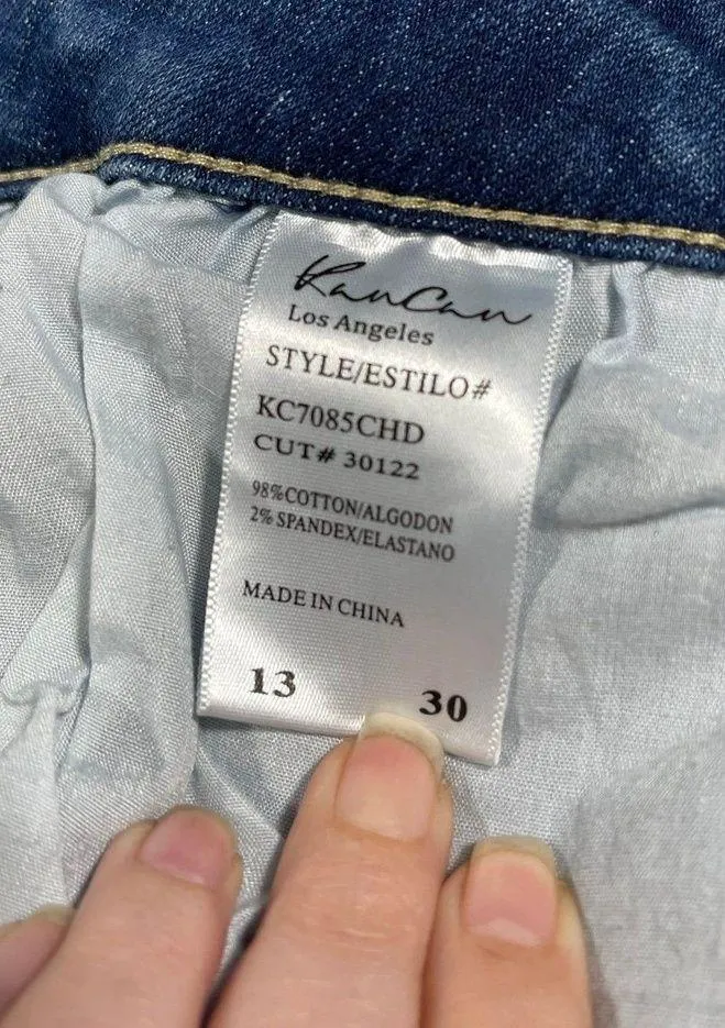 Kancan Jeans Mid Rise Skinny size 13/30 - Image 3