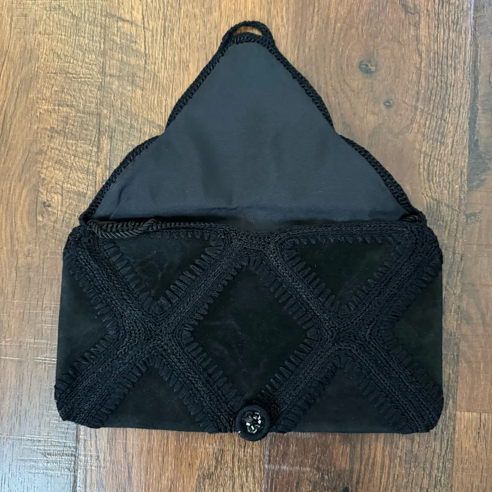 Versatile envelope shoulder bag/clutch, NWOT Black - Image 4