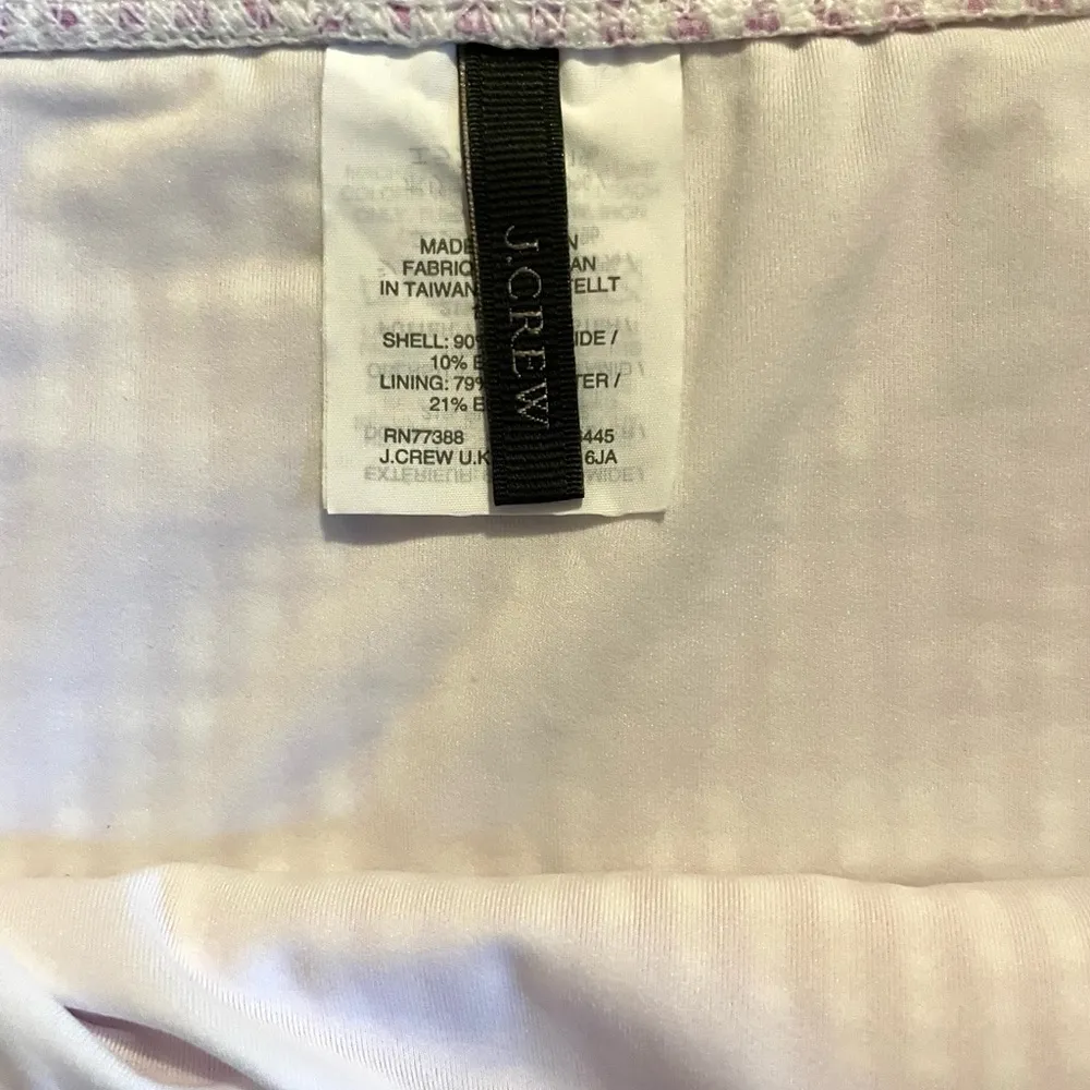 J.Crew lavender high waisted seersucker bikini bottoms - Image 2