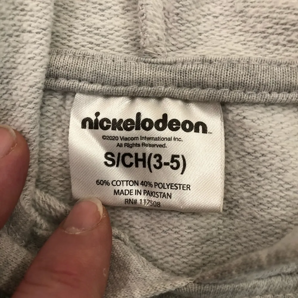 Nickelodeon Hey Arnold Cartoons Gray Pullover Hoodie Sweatshirt Womens Size S - Image 6