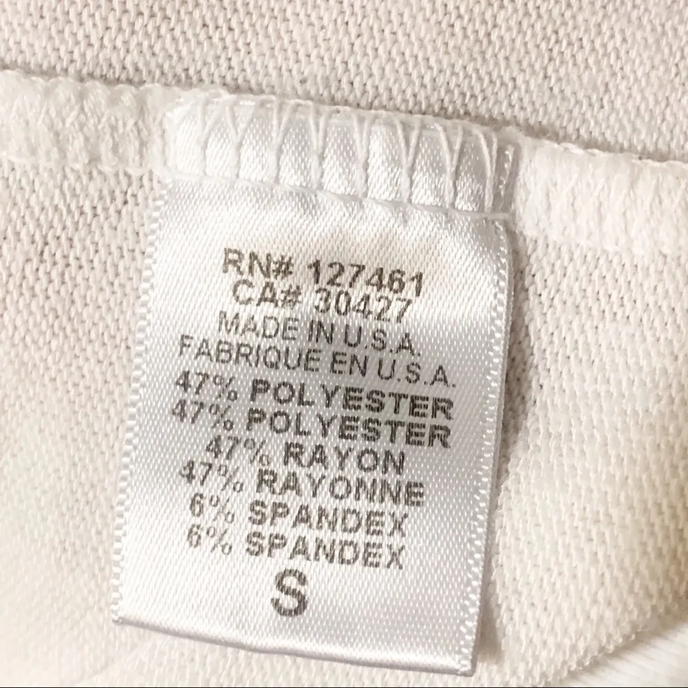 Wildfox Size Small White More Glitter Jumper Sweatshirt - Image 4