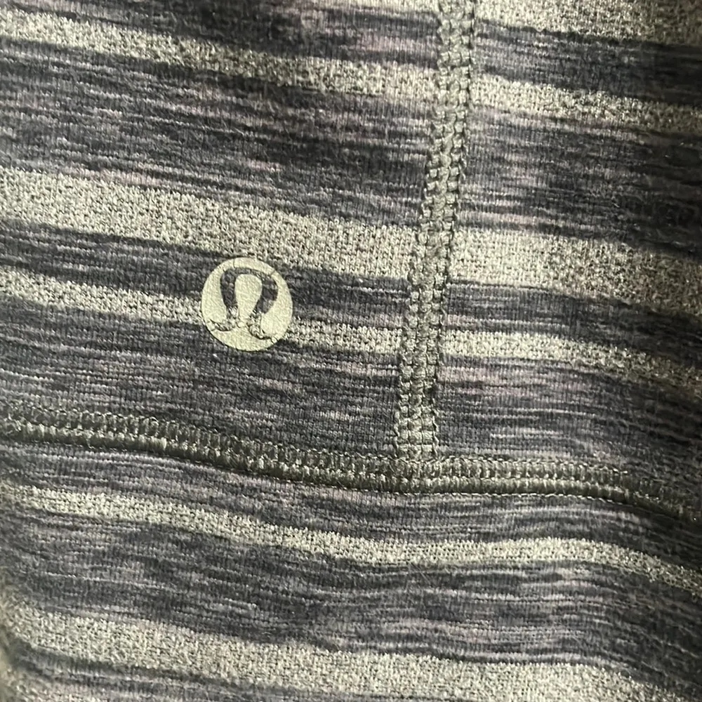 Lululemon Stride Jacket Black Stripes Galore / Black Size 4 MSRP $118 - Image 7