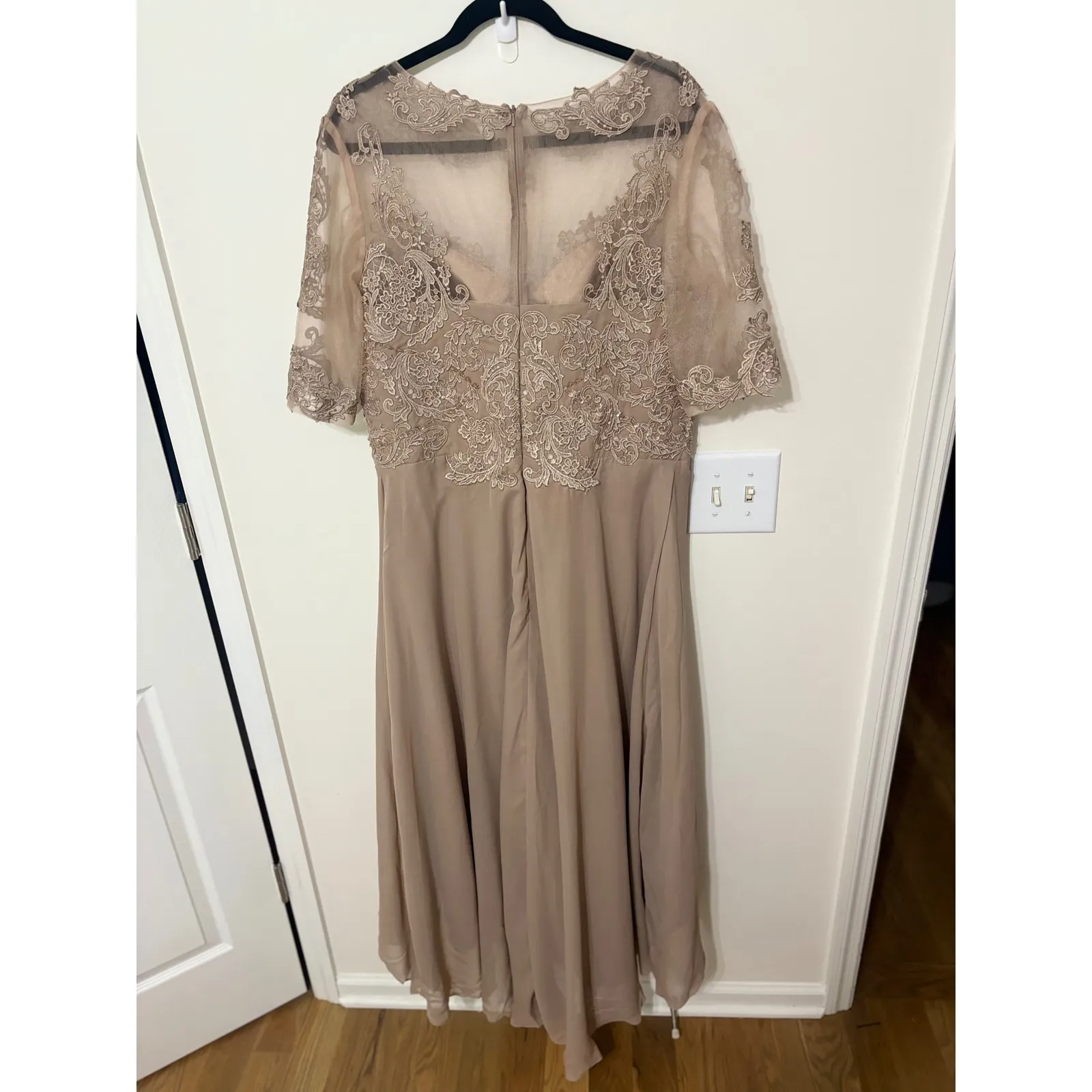 Grace Gallery Formal‎ Dress Lace Bodice Special Occasion Gown US 16 - Image 6