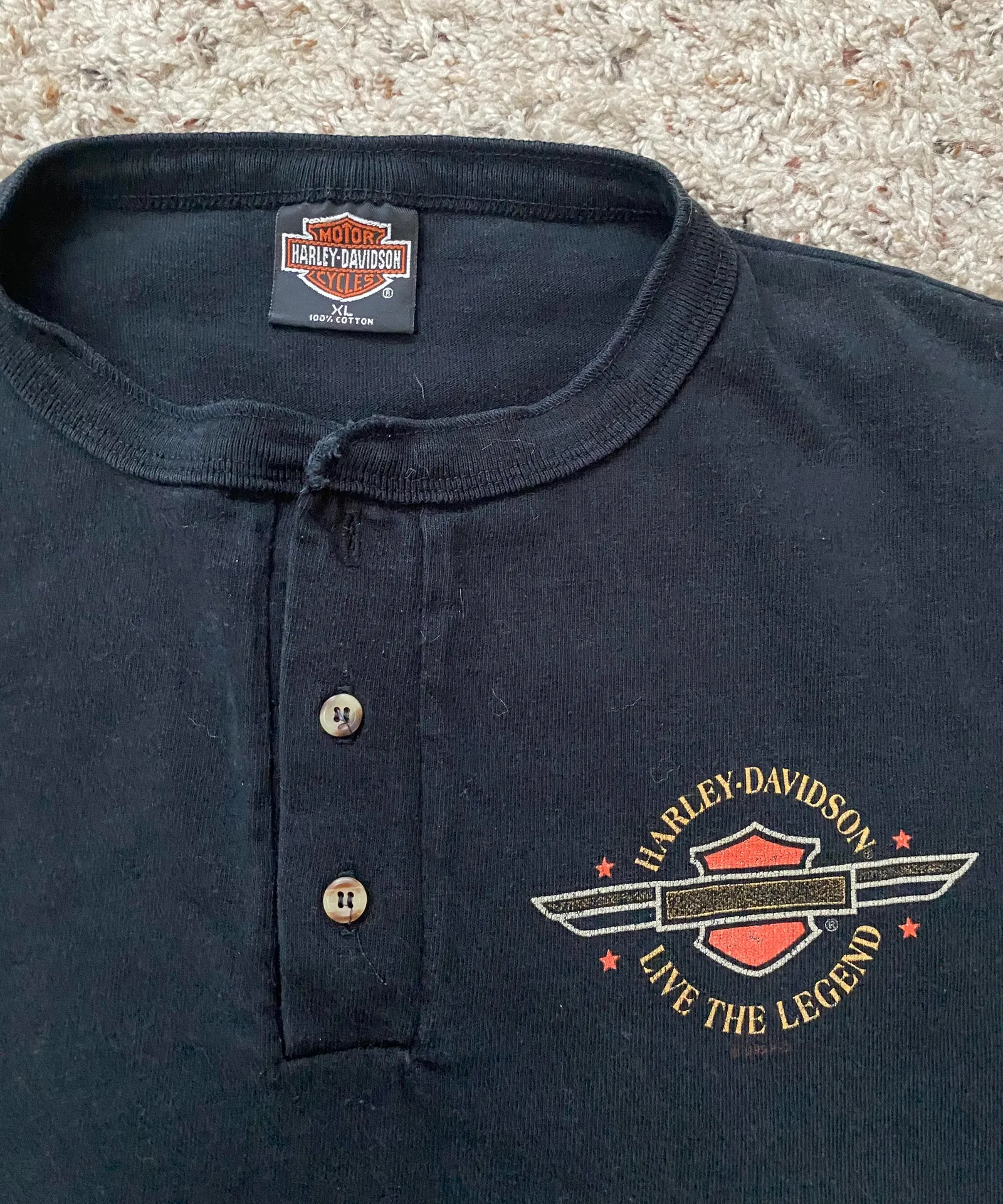 Harley Davidson tshirt - Image 3