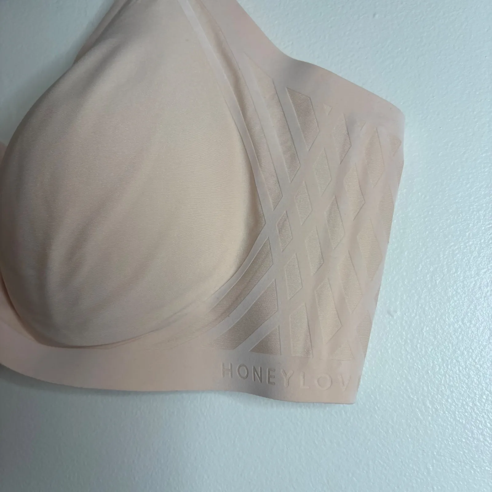 Honeylove Sculptress Bra 3X Nude Full Coverage Wireless Comfort Everyday Support Tan Size undefined - Image 2