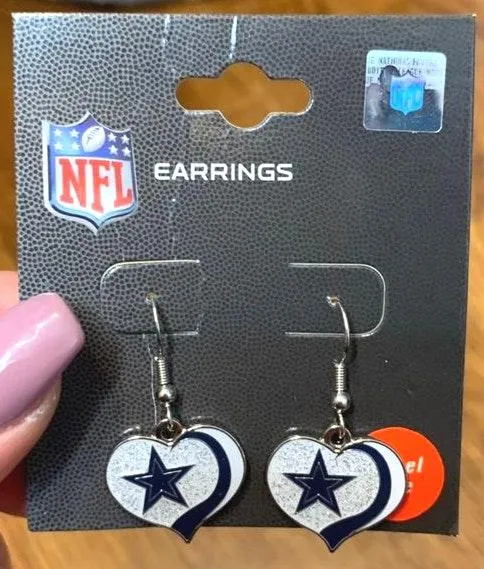 NFL  Dallas Cowboys Earrings - Image 2