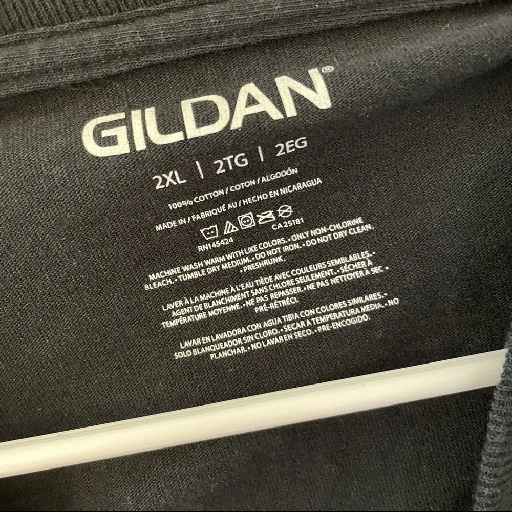 Disney Minnie Mouse Let’s Do This Cotton T-Shirt Black and White Comfort Casual - Image 4