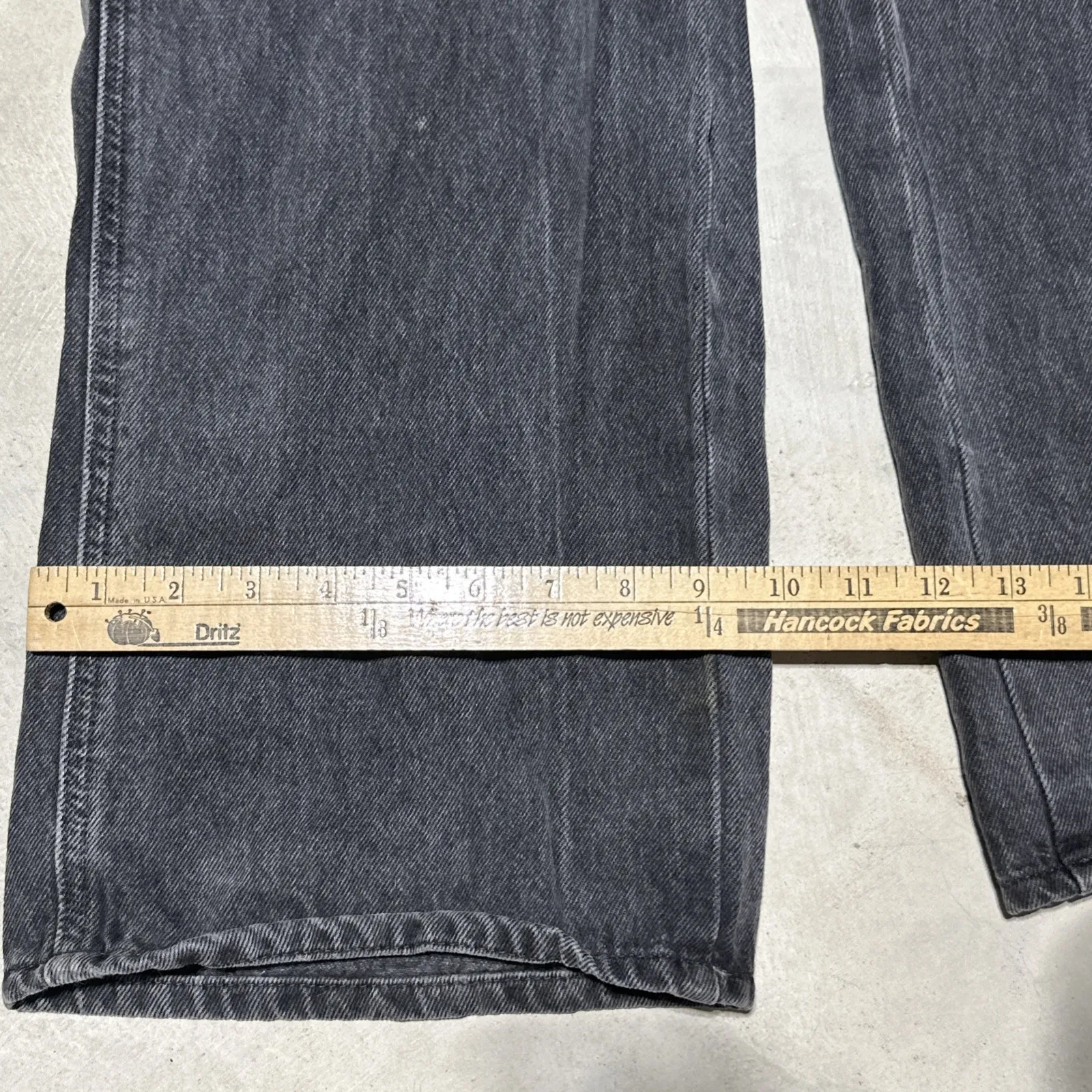 Vintage Levi's SilverTab Women's Medium M Overalls Bib Straight Black Denim Y2K - Image 7