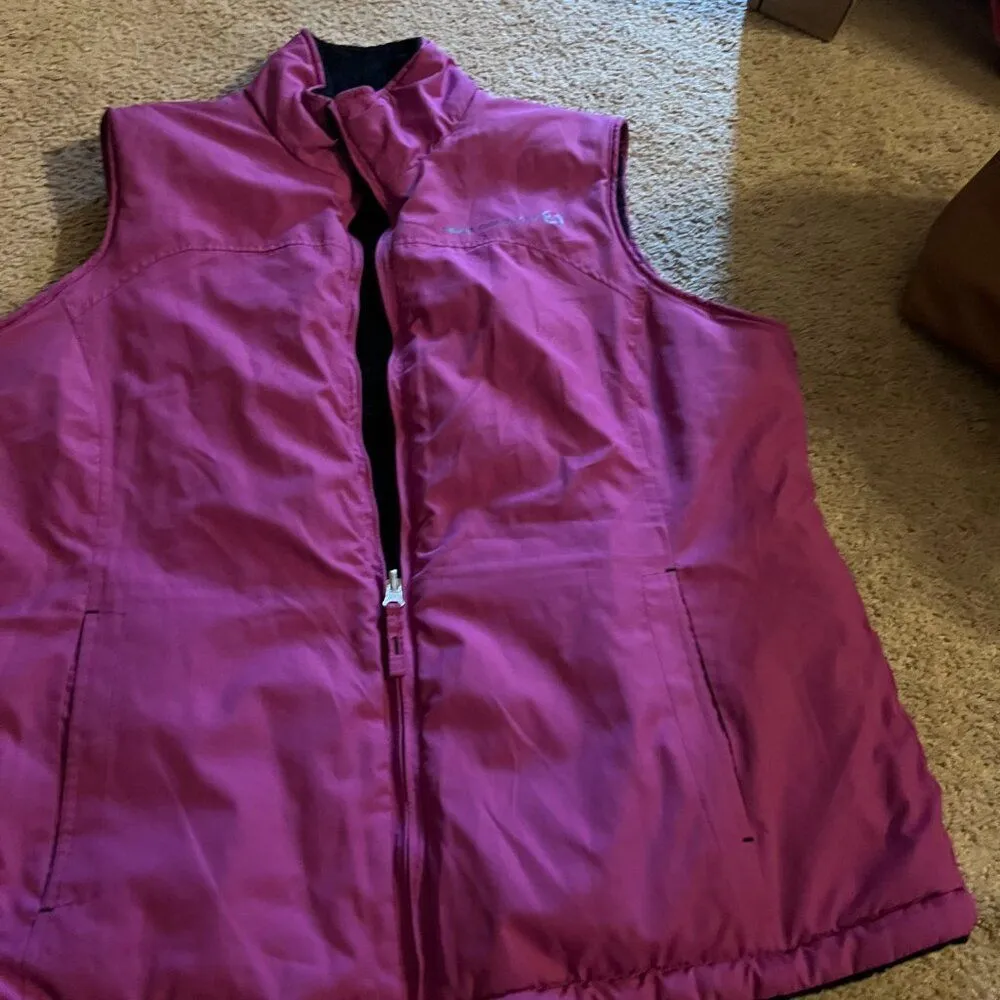 Free Country reversible vest L - Image 3