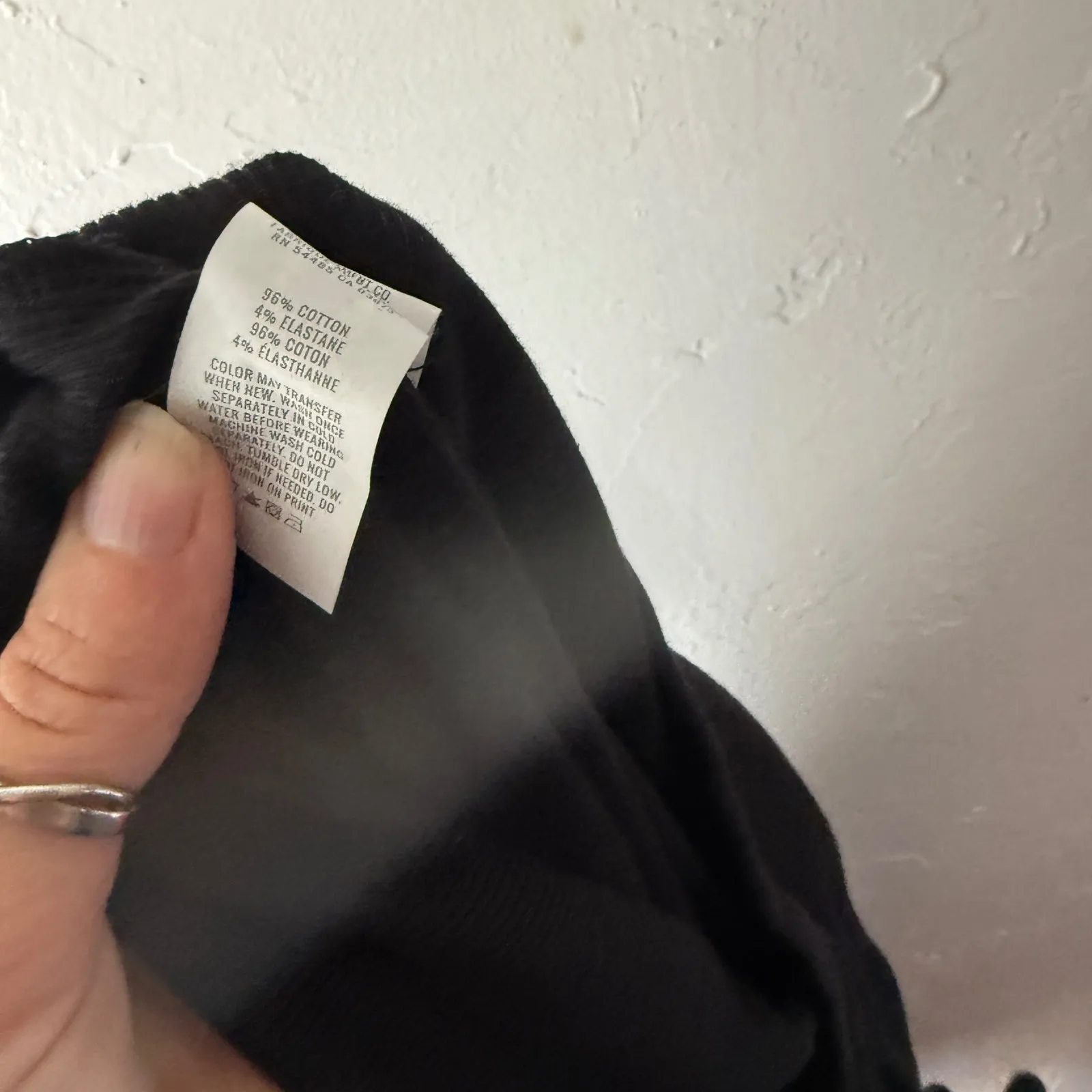 Aerie Black Ribbed Side Ruched Midi Skirt Slit S Casul‎ Going Out School Grunge - Image 8