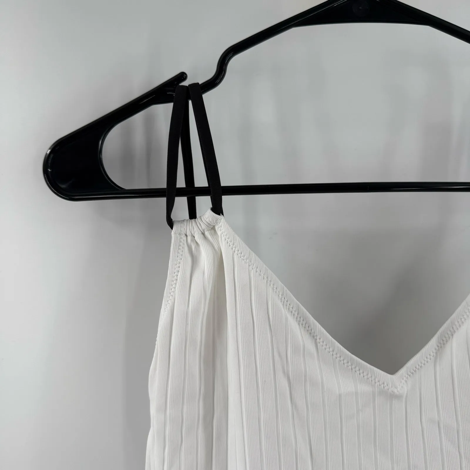 Solid & Striped The Lynn Swimsuit Size Medium NWT B&W One Piece Ribbed Swim - Image 10