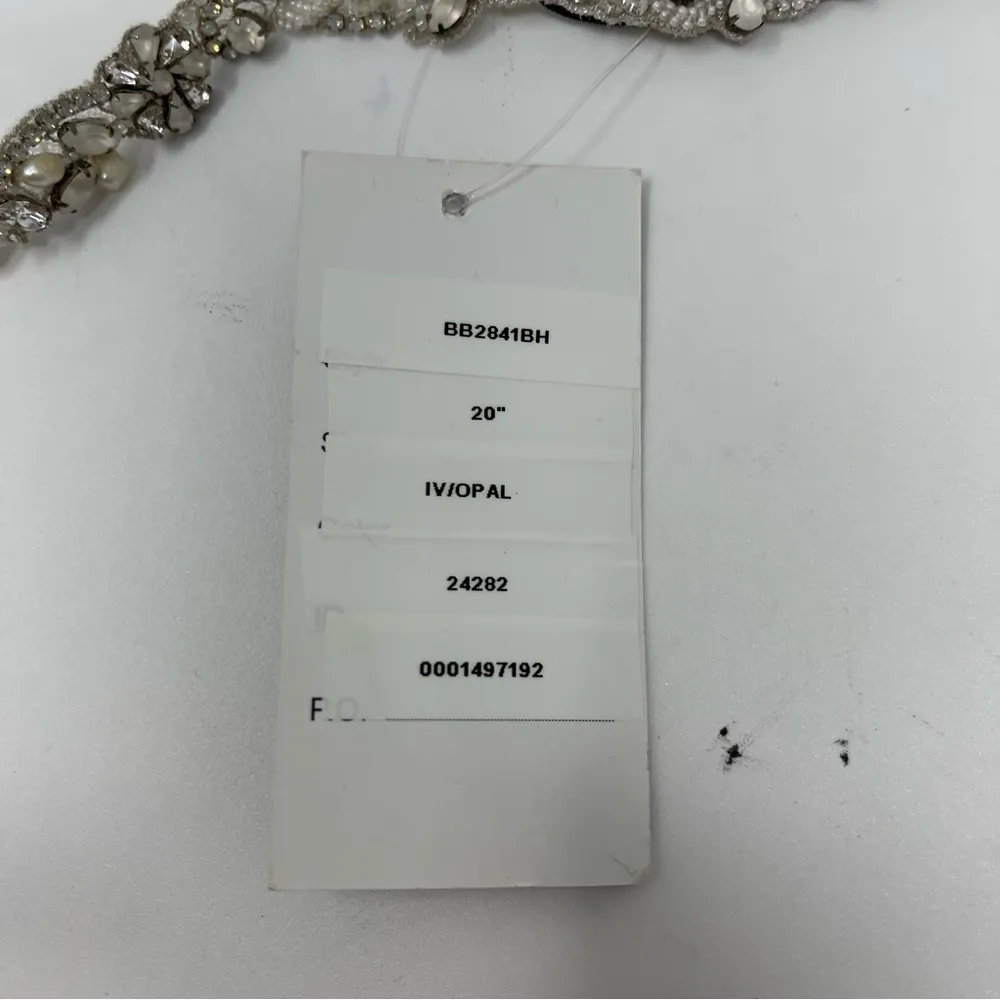 Blossom Veil & Accesories New rhinestone headband belt sash - Image 7