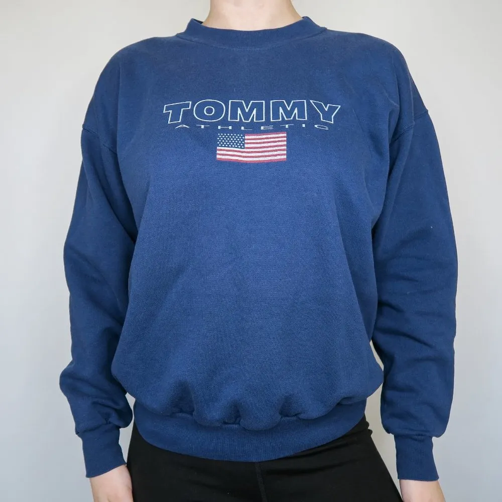 Tommy Athletic American Flag Sweatshirt - Image 2
