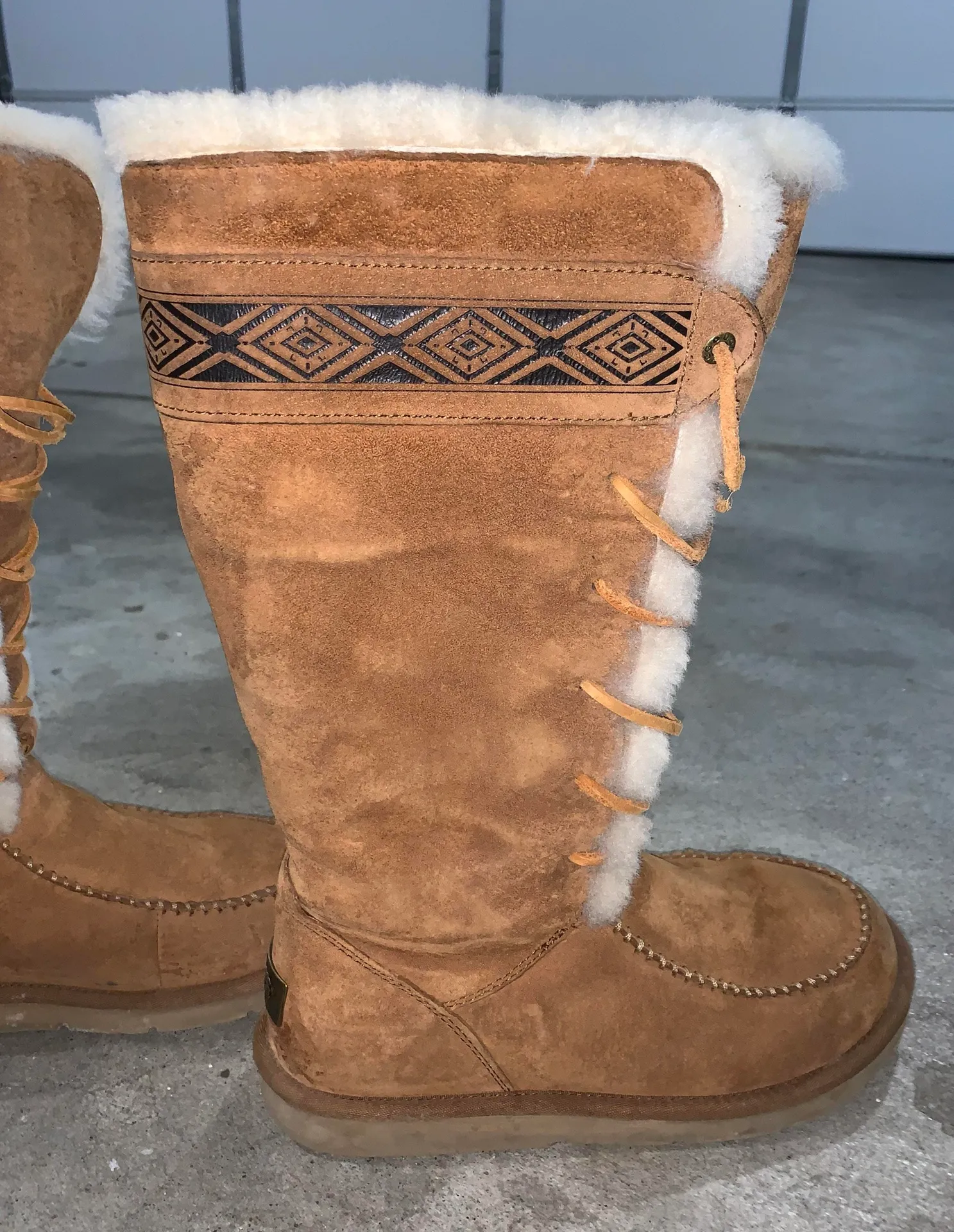 UGG Tularosa Brown Boots US W8 - Image 6