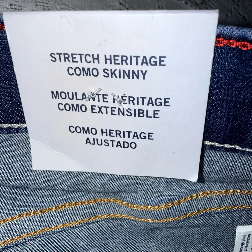 Tommy Hilfiger Women’s Slimming skinny Dark Blue Skinny Jeans size 10 NWT - Image 6