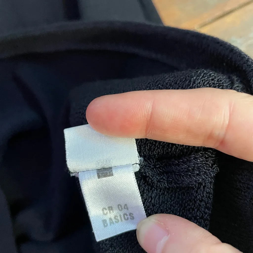 Vintage St. John Marie Gray LBD Knit Sleeves Scoop Neck Dress - Sz 10 🧡🎀 - Image 10