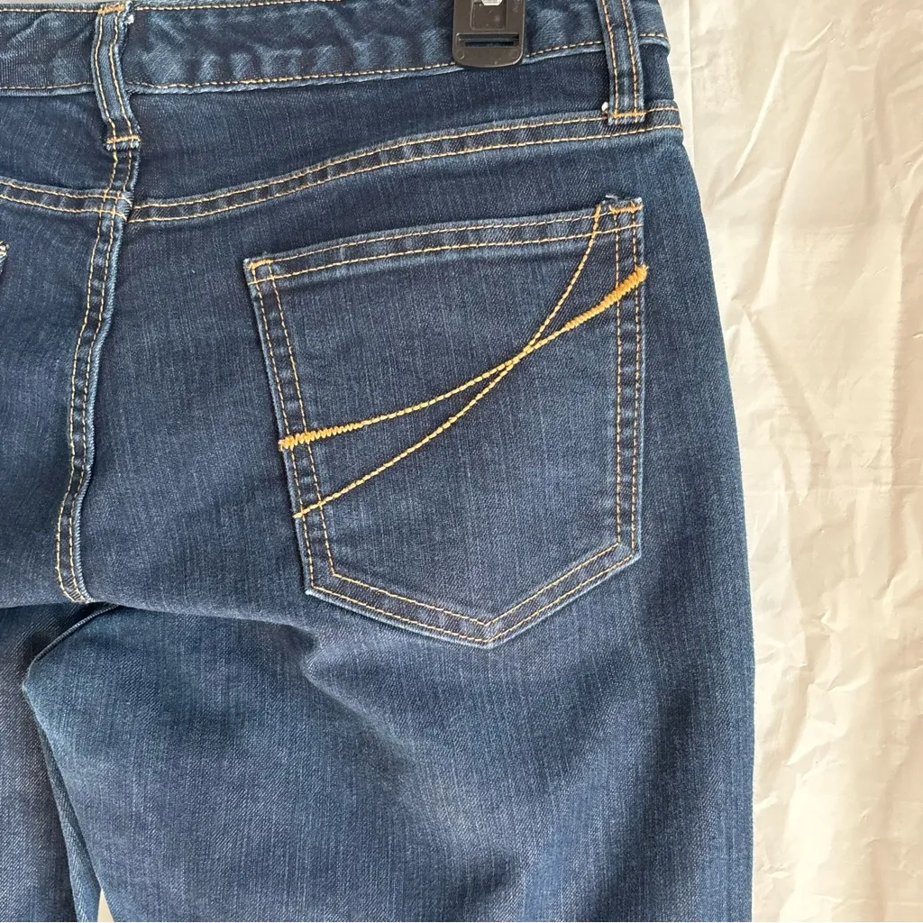 Gap Curvy Flare Jeans Womens Size 8/29 Stretch Dark Wash Everyday Comfortable - Image 4