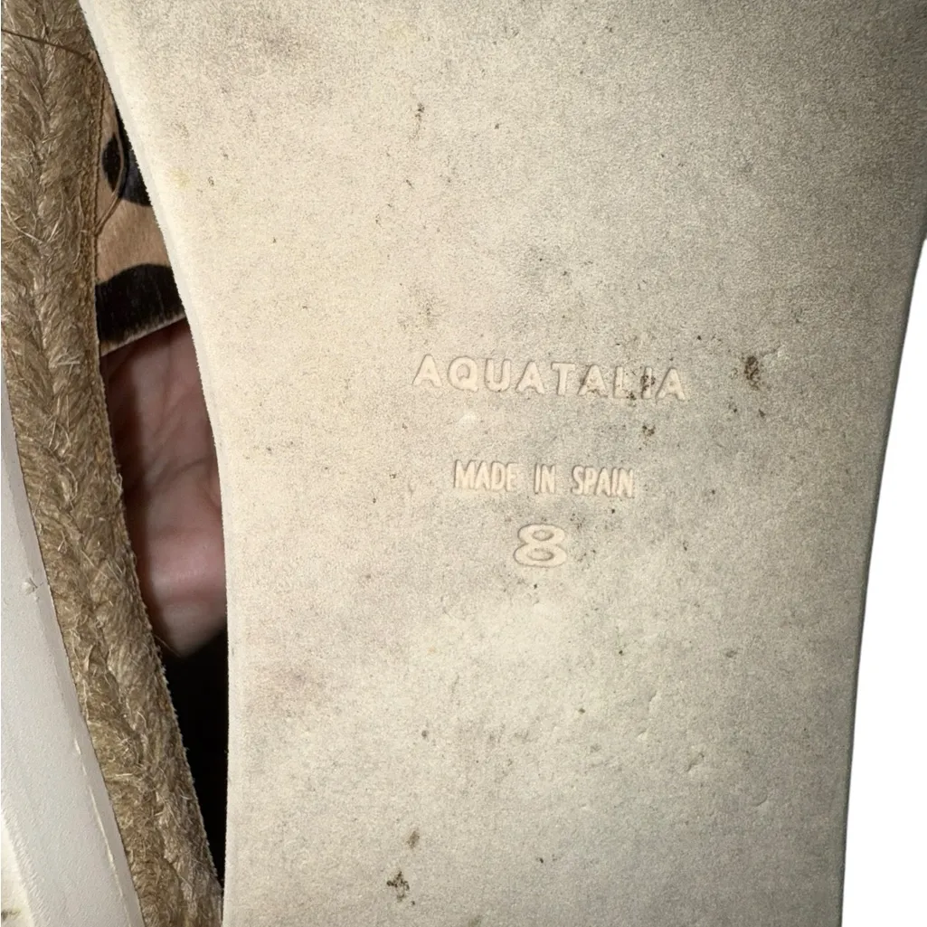 Aquatalia Shayna Espadrille Platform Slide Sandal – Size 8 - Image 7