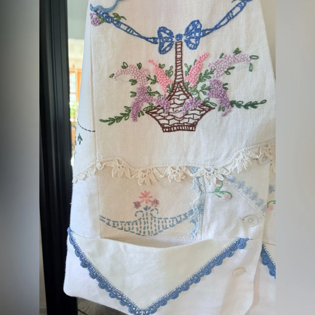 Handmade 1950’s Embroidered Vest Size undefined - Image 3