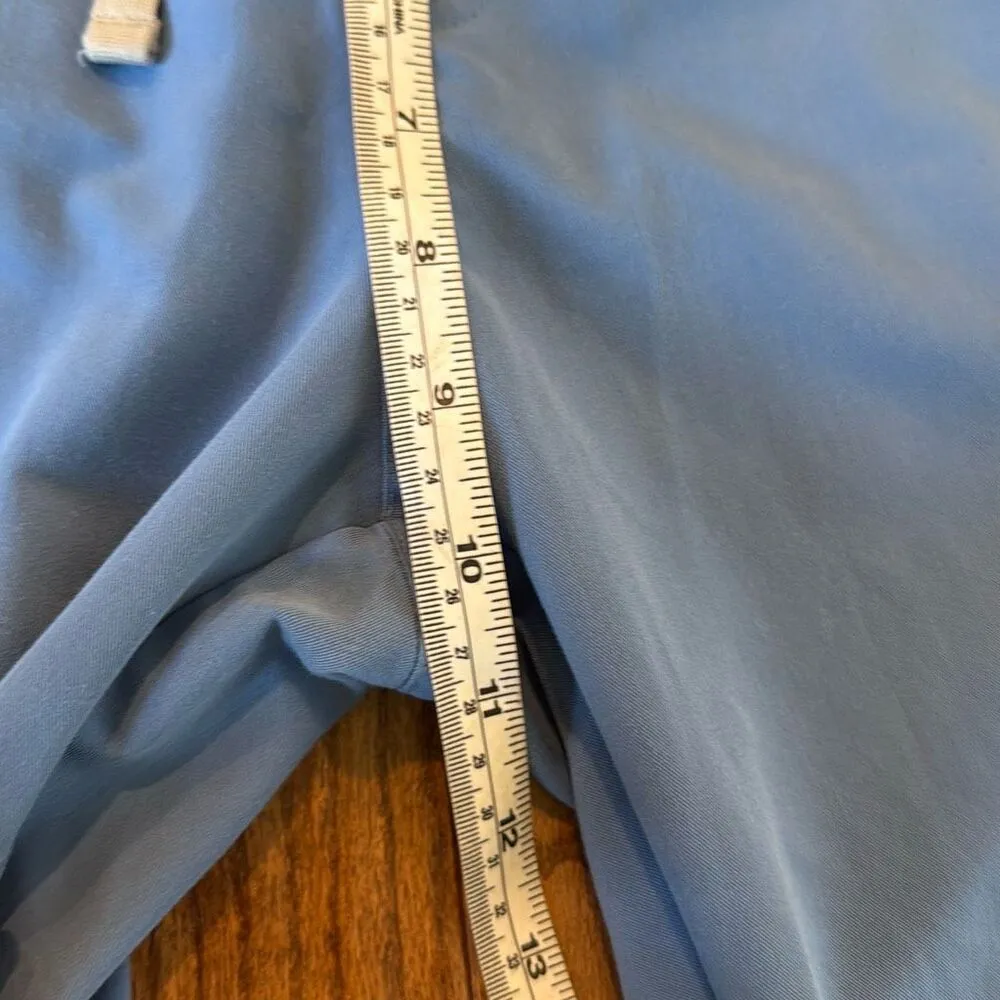 Figs Technical Collection blue high rise pockets scrubs small - Image 6