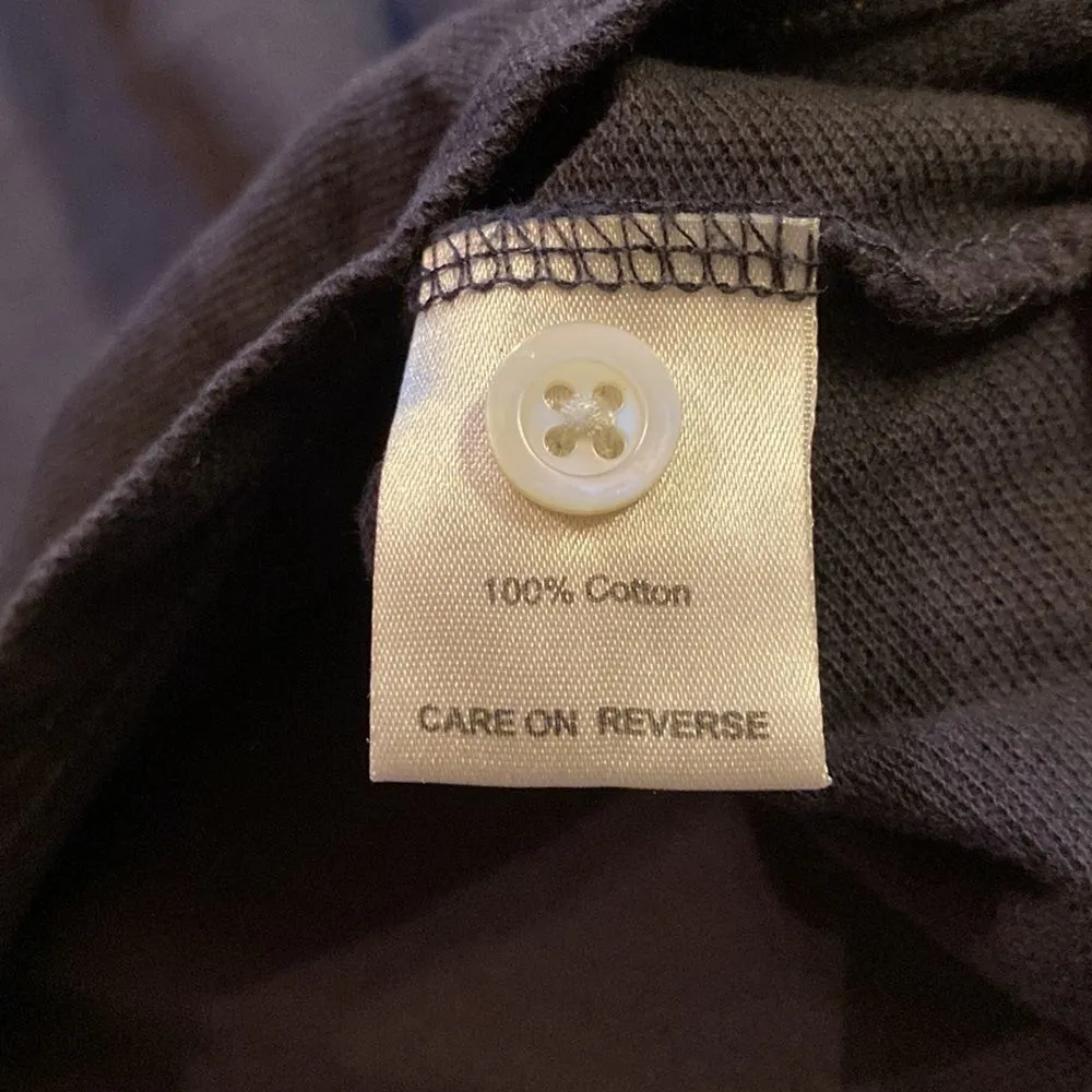 Billy Reid charcoal polo xl - Image 5