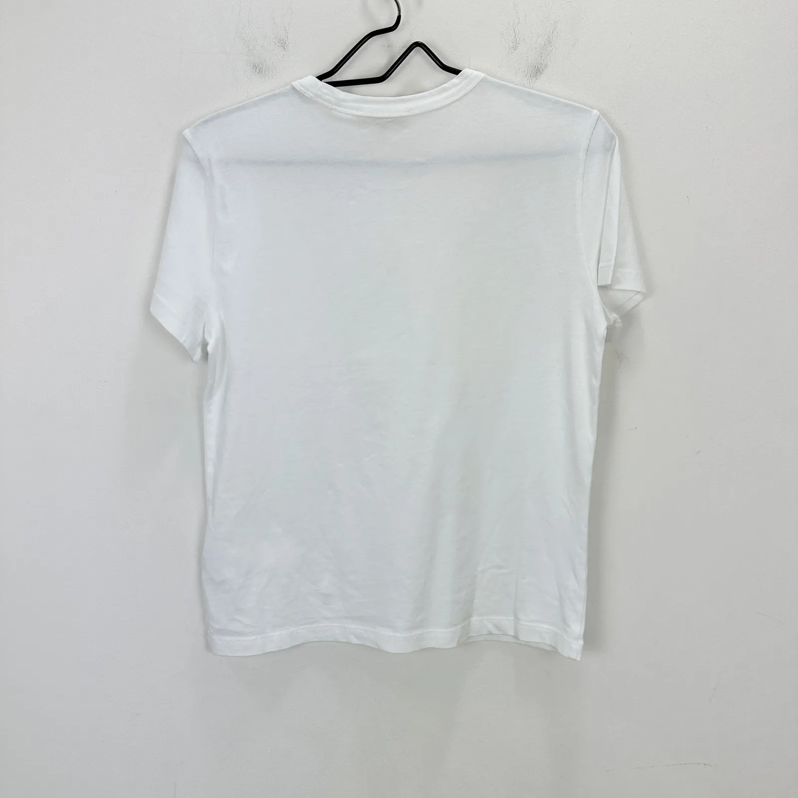 Madewell Cotton Perfect Crewneck Tee Shirt Eyelet White Basics Womens XXS NWT - Image 8