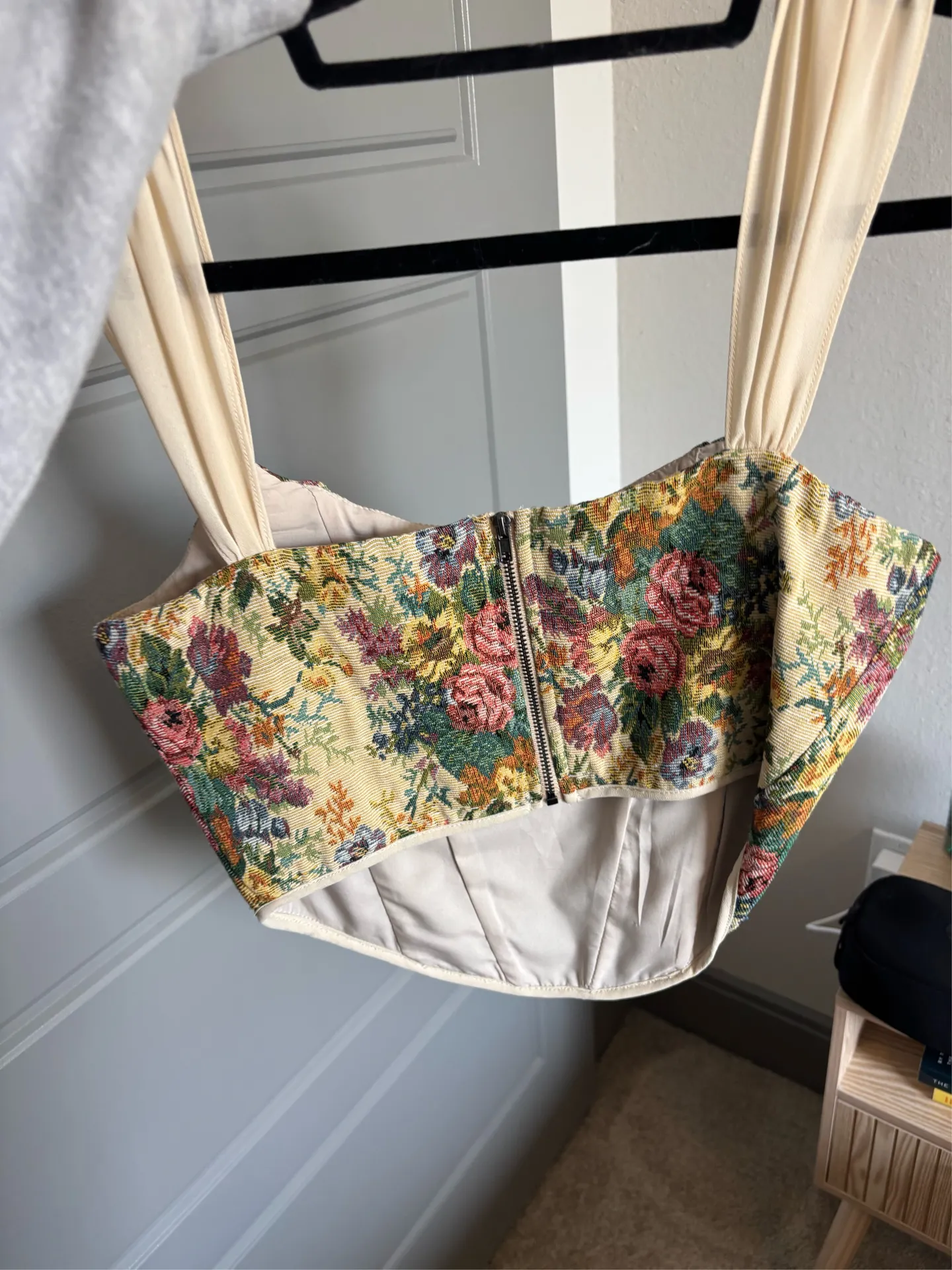 altar’d state floral corset top - Image 3