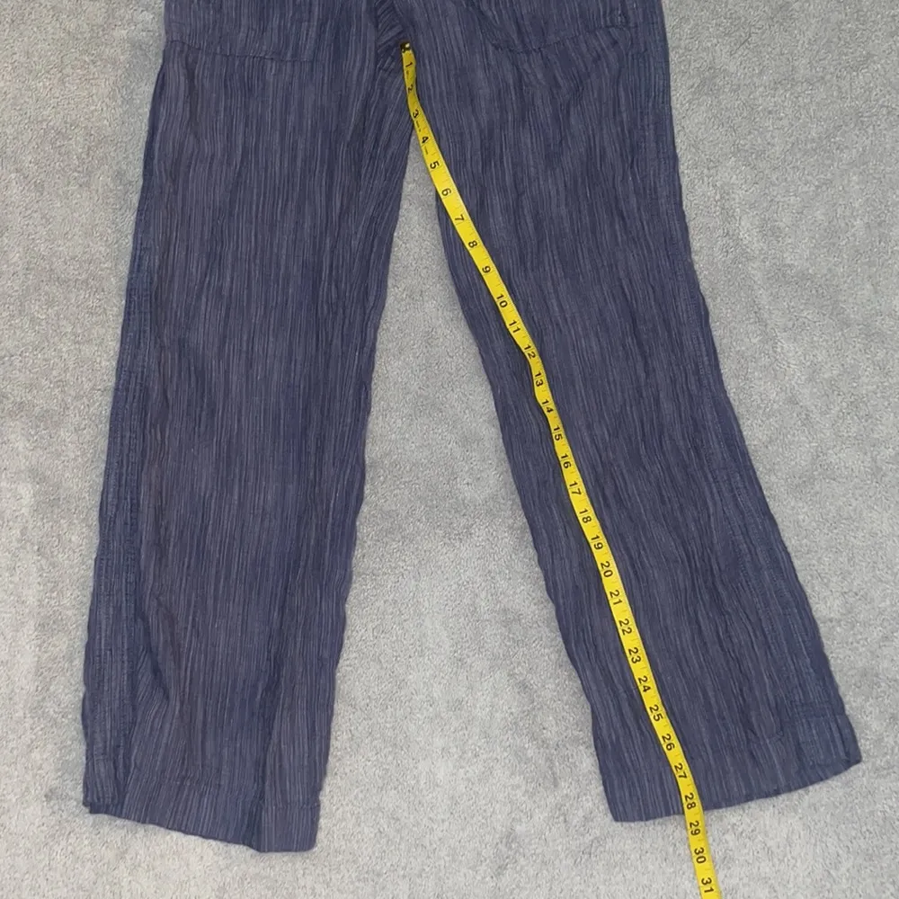 ATHLETA Cabo Linen Textured Wide Leg Pant Size 4 - Image 5