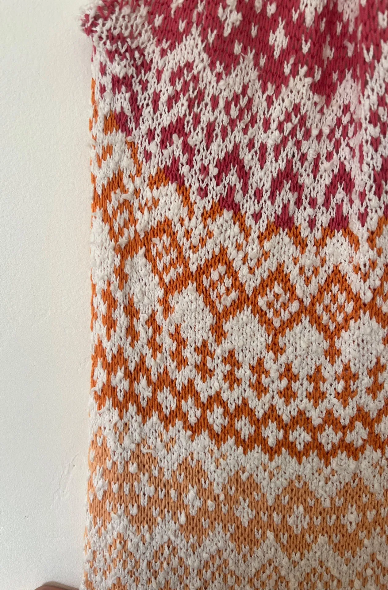 Ikat Oasis Crochet Maxi Dress - Image 3