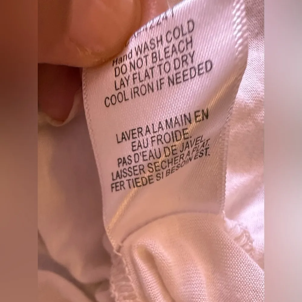 Black and White Muscle Tee with Textured Tank Top Style young fabulous & broke M Size M - Image 14