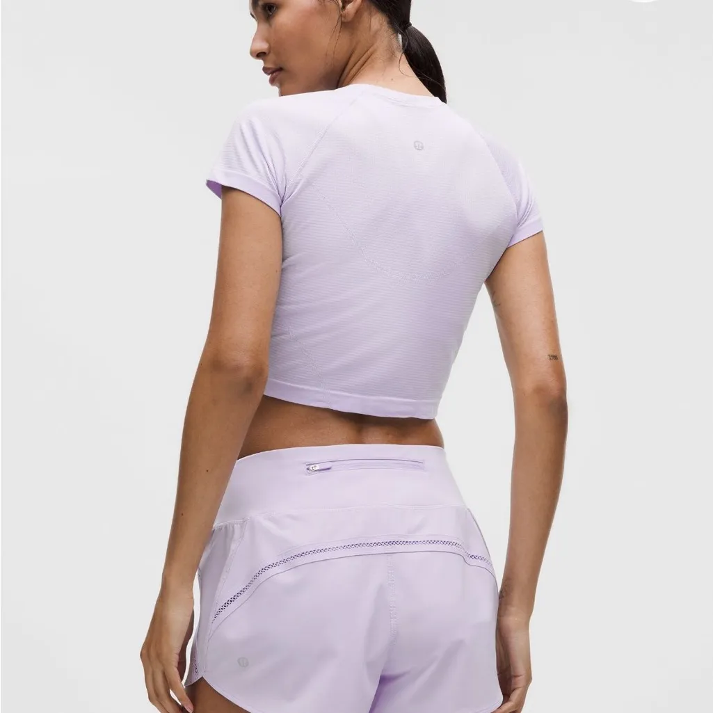 Lululemon Swiftly Tech Cropped Shirt 2.0 - Image 4