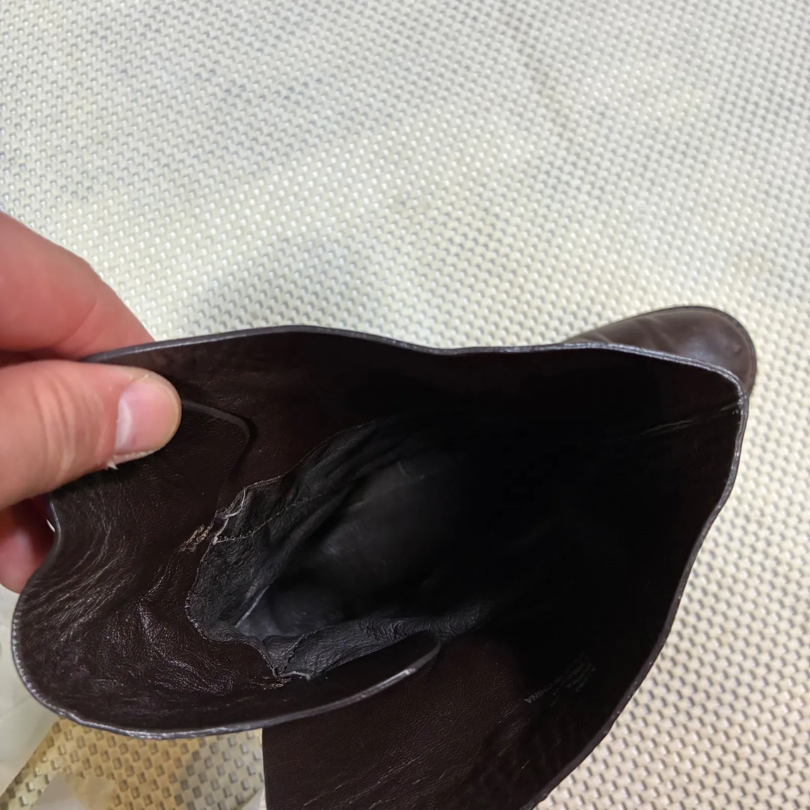 Coach Jesika Womens Brown Leather Ankle Boots Buckle Strap Moto‎ Biker Casual 9B - Image 10