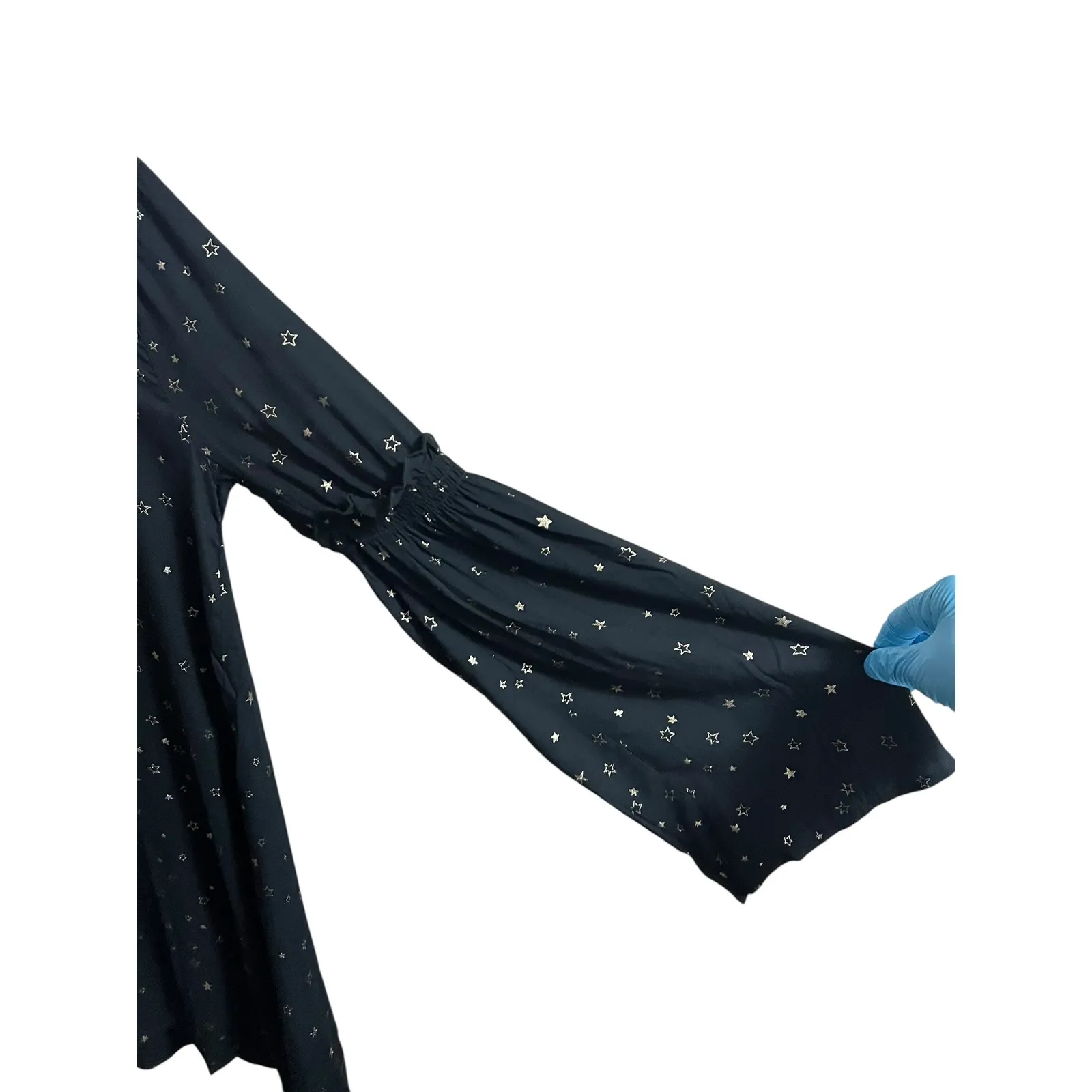 Knot Sisters Nixon Dress Womens Small Black Star Shift NYE Holiday Party Glam Up - Image 4