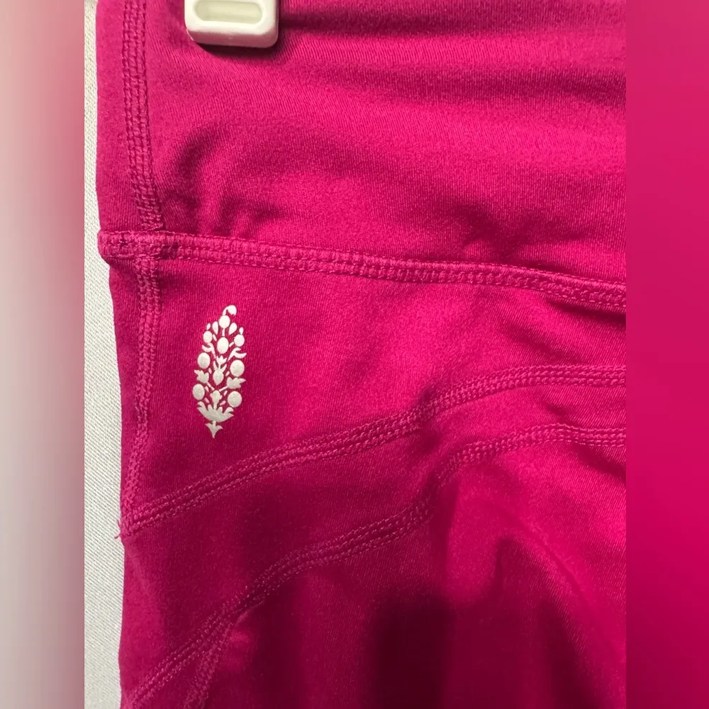 NWOT Free People FP Movement Odessa High Rise Athletic Shorts Size Medium Pink - Image 6