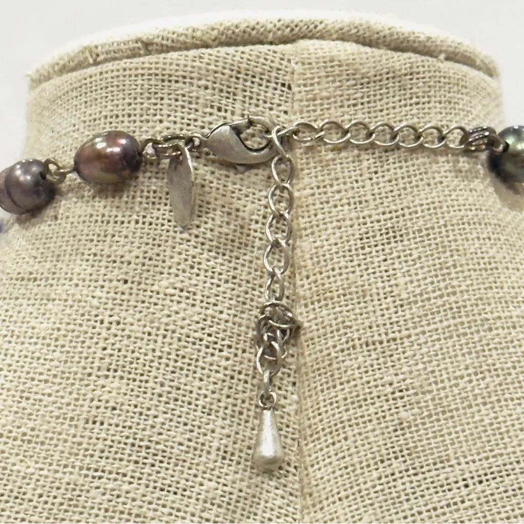 Preloved Lia Sophia Multicolored Necklace - Image 4