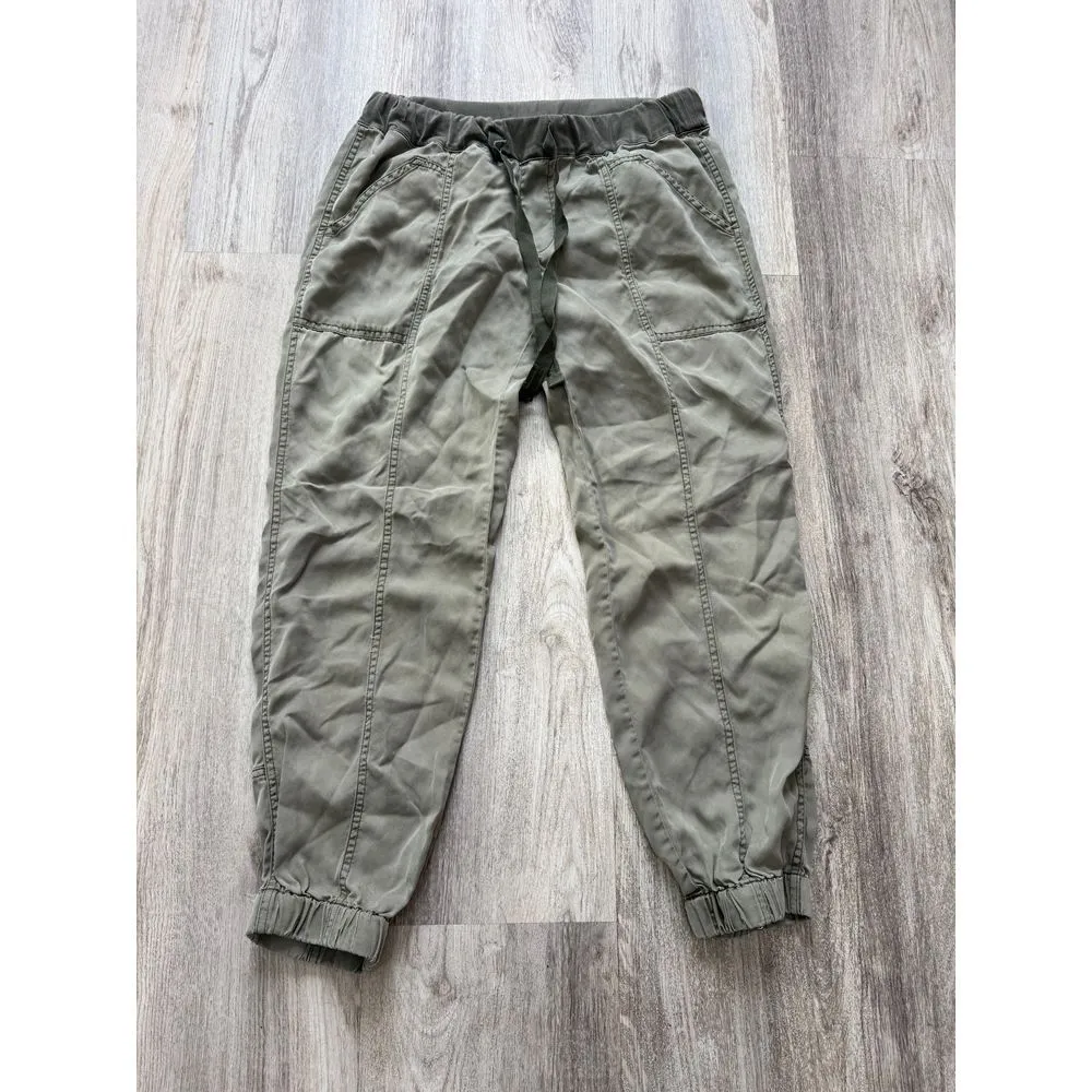 Anthropologie Hei Hei Olive Green Joggers Women's Size‎ S - Image 3