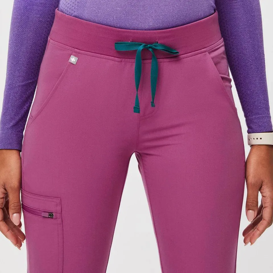 Zamora Bright Fuchsia Jogger Scrub Pants S/P - Image 2
