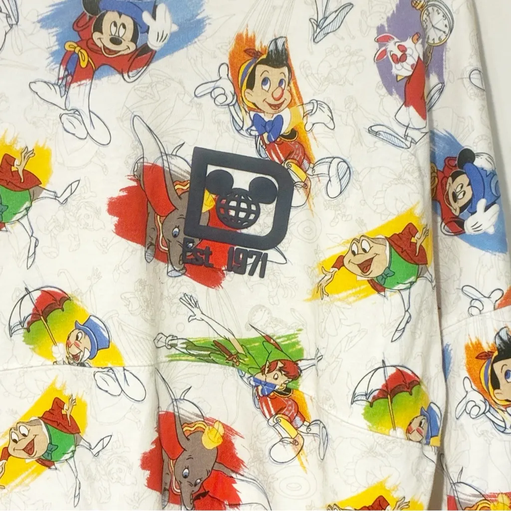 2020 Disney Parks XS Walt Disney World Ink Paint Spirit Jersey Mickey Peter Pan - Image 2