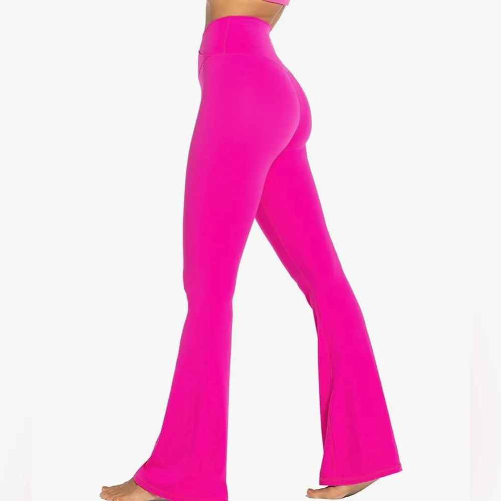 NWOT Sunzel Flare Leggings Crossover Yoga Pants Tummy Control High - Image 3