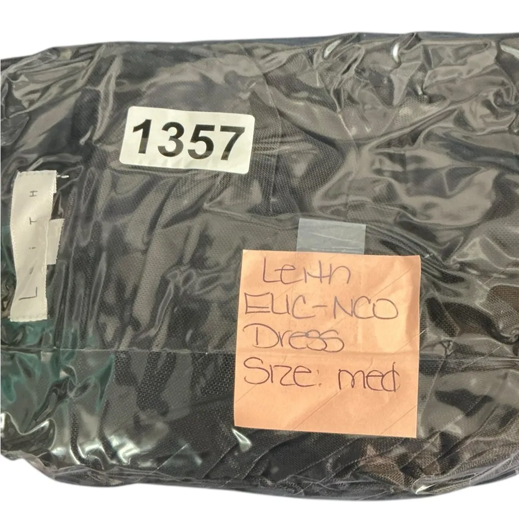 Leith Black Long Sleeve Lace Dress - Image 5