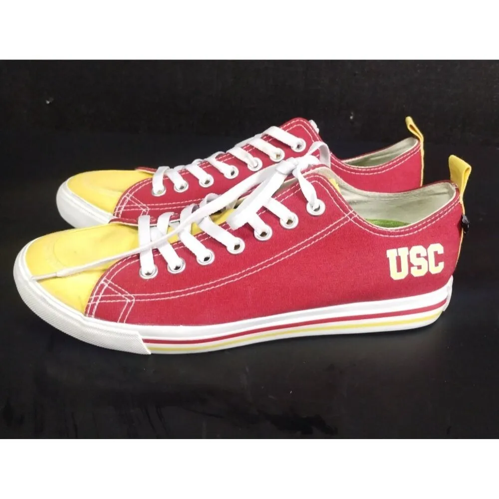 Skicks Red/Yellow Unisex Shoes/ Sneakers Size W - Image 3