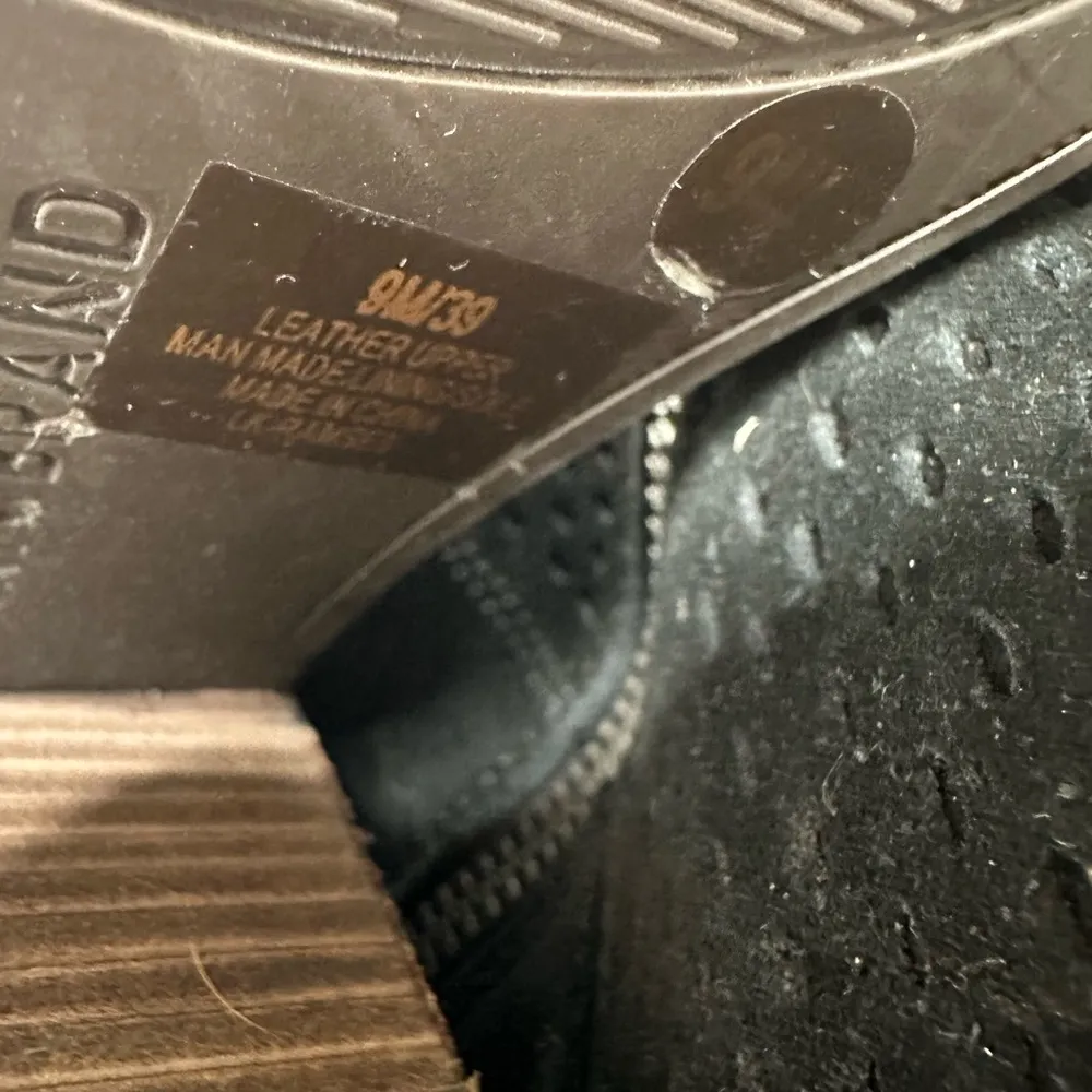 Lucky Brand Black Suede Perforated Ramses Booties Size 9 - Image 9