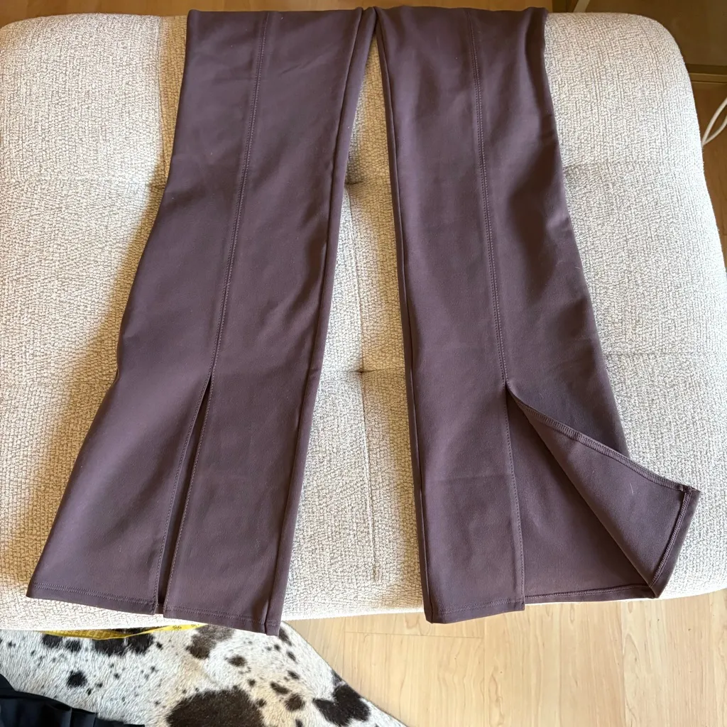 ALO YOGA Airbrush High Waist Flutter Legging Split Hem‎ Size Small - Image 6