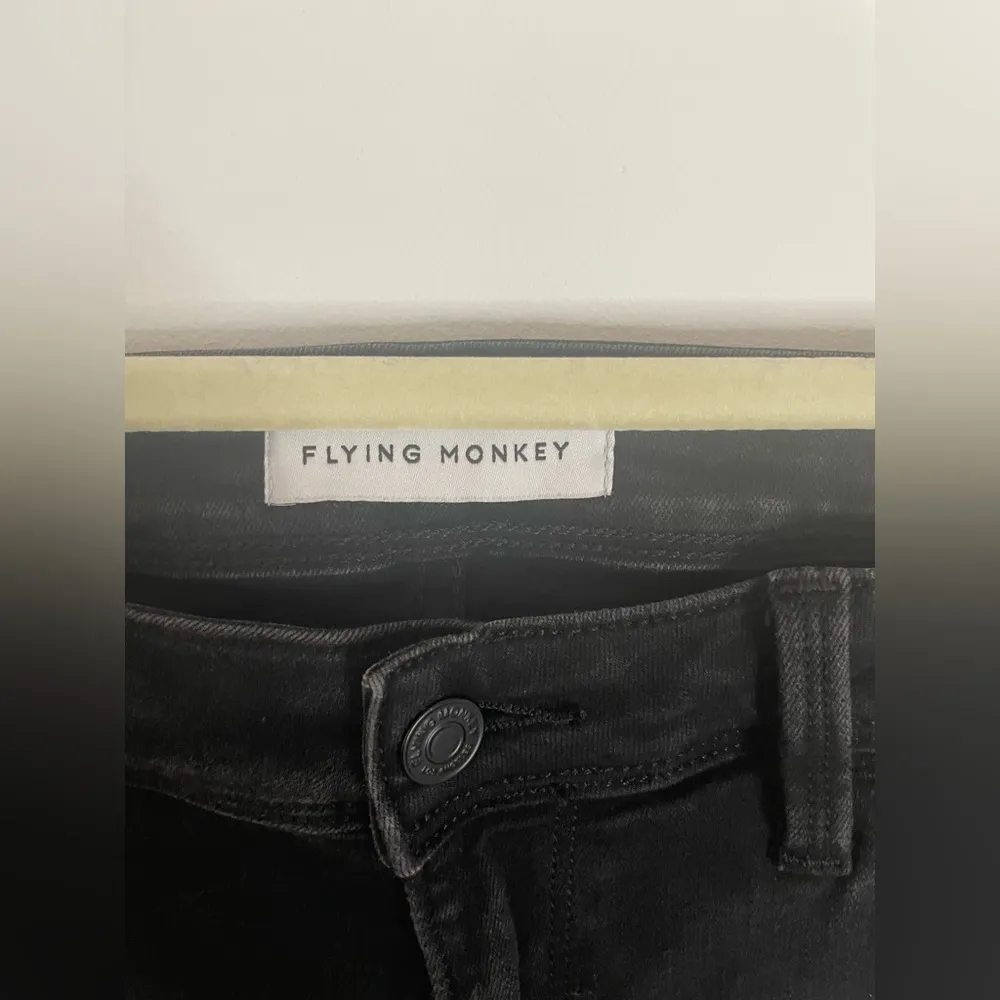 Flying Monkey Black Cropped high raise ankle Jeans size 30 - Image 3