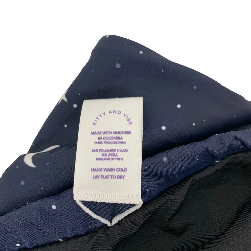 Kitty And Vibe Bikini Bottoms 4XL2 Blue High Waist Swim Resort NEW Size undefined - Image 5